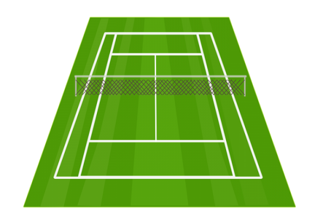 Ukuran Lapangan Tenis dan Jenis Lapangan Tenis