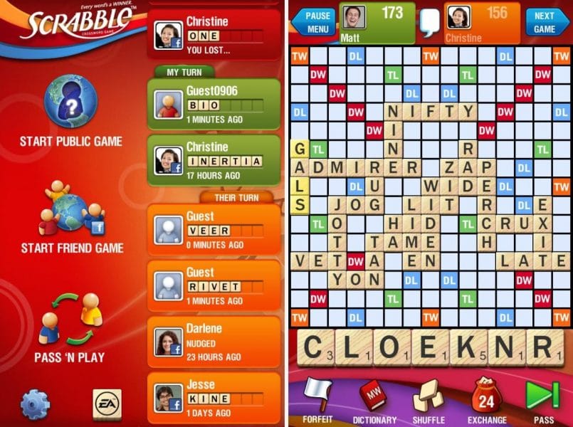 Aplikasi Scrabble